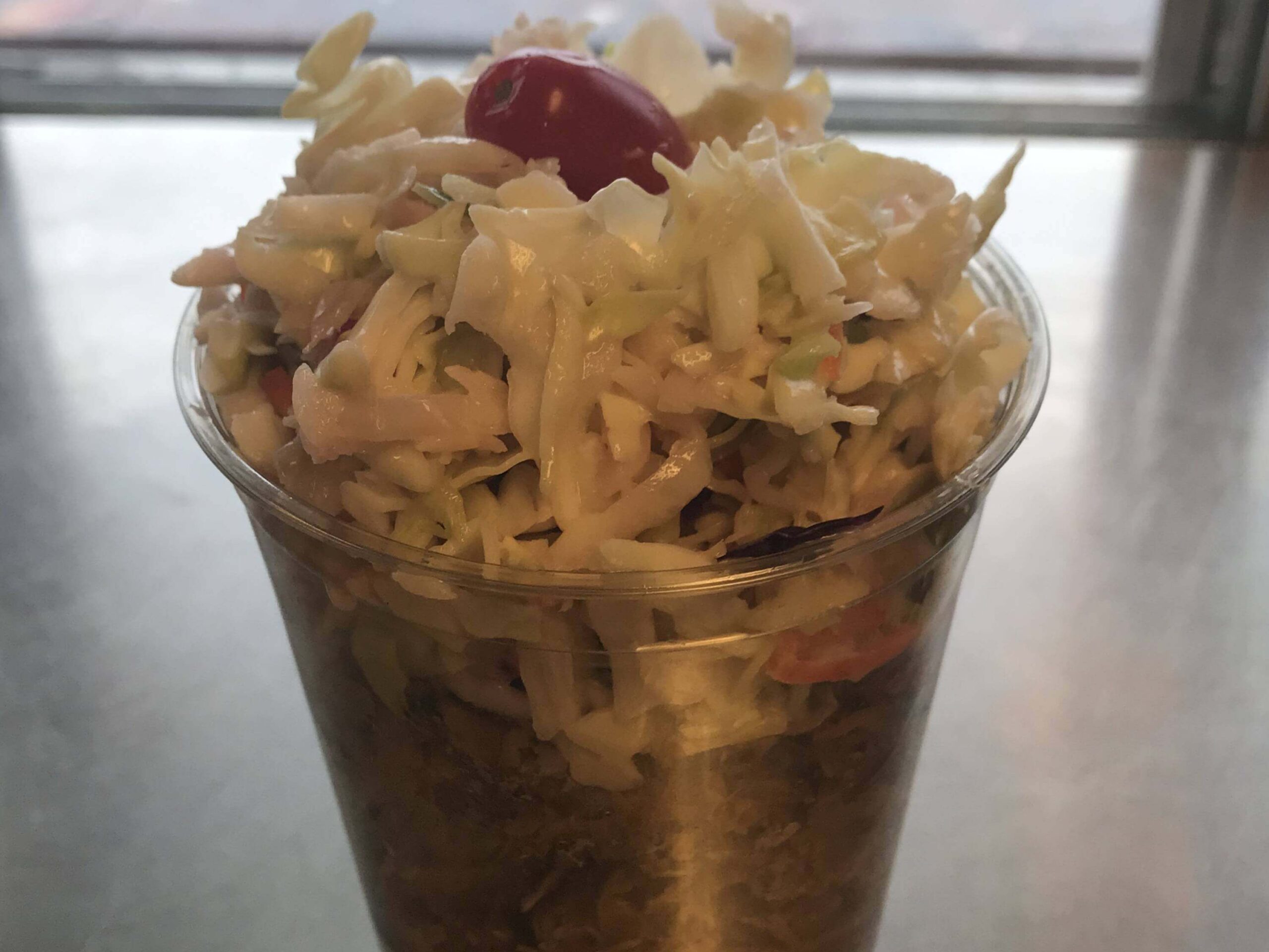 Whiskey Jack's BBQ loaded barbecue sundae with smoked meat and sides
