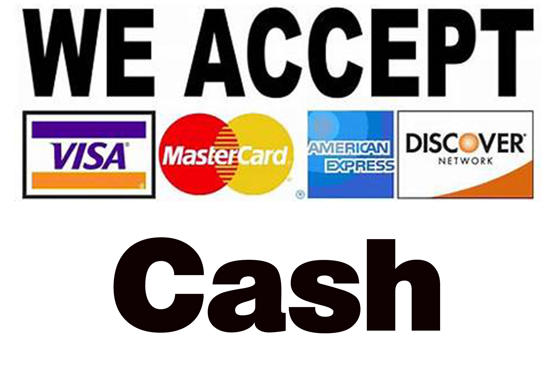 Whiskey Jack's BBQ payment options